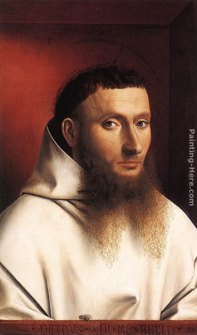 Petrus Christus Portrait of a Carthusian